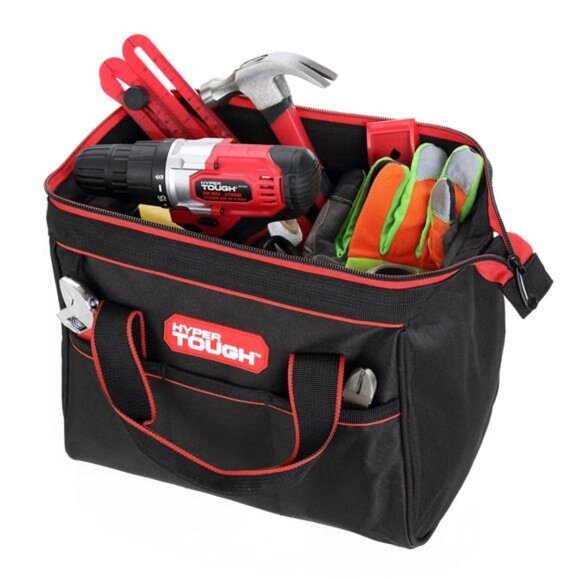 Tools Organizer 12 inch Tool Bag 12"x8"x8" Exterior Pockets - Picture 5 of 7